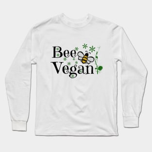 Bee Vegan Long Sleeve T-Shirt